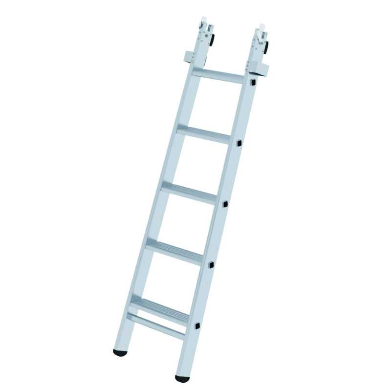 Hliníkový žebřík na mytí oken se stupni, střední část