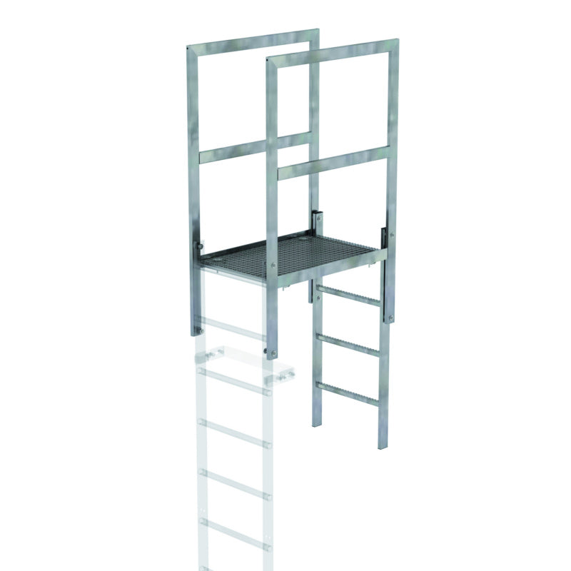 Pozinkované parapetní přechodové žebříky