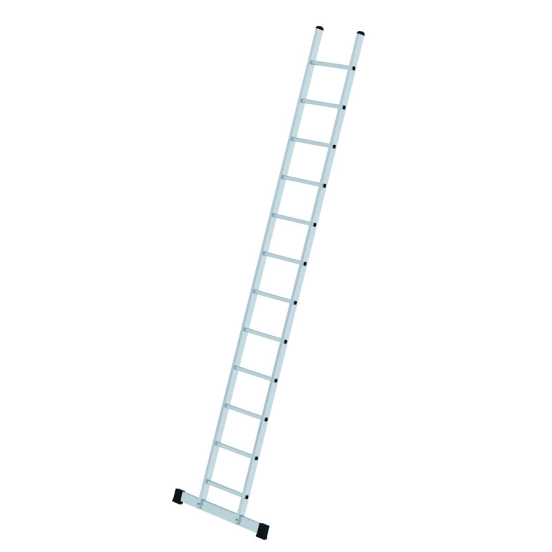 Hliníkový příčlový žebřík, šířka 420 mm, standardní stabilizátor