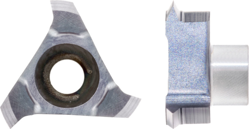 Břitová destička, trojitý břit, 55° subprofil