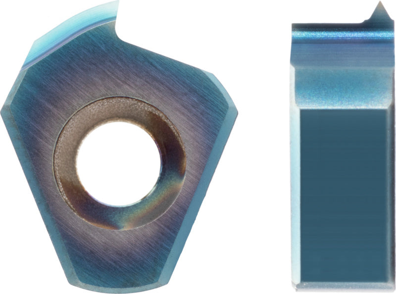 Miniaturní břitová destička, čelní