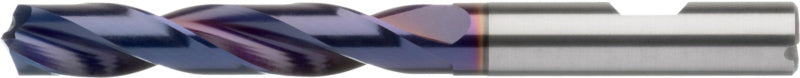 Vysokopevnostní vrták, slinutý karbid, TiNAlOX HPC 5xD s vnitřním chlazením, HB
