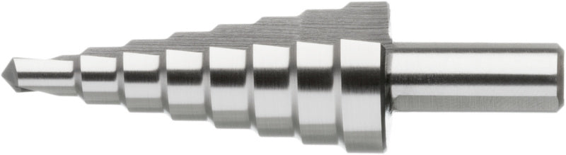 Stupňový vrták HSS, nepovrstvený, přímá drážka