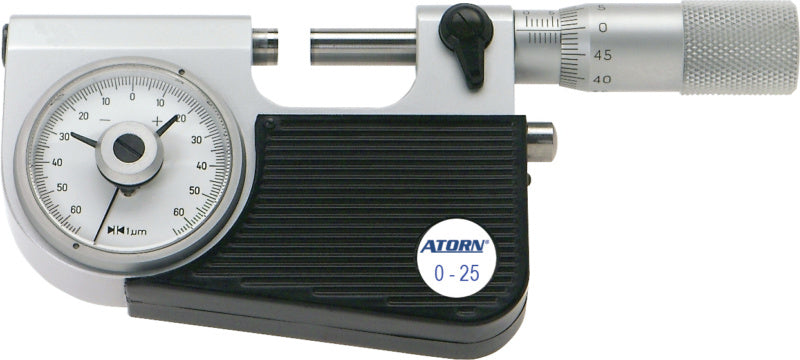 Mikrometrické měřidlo s přesným úchylkoměrem