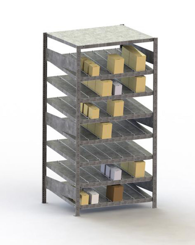 Systém šikmých regálů META CLIP S3