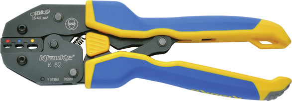 Lisovací nástroje pro kabelové konektory 0,5–6 mm²