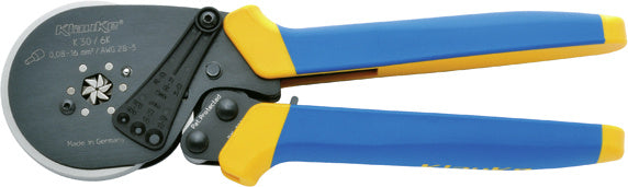 Lisovací nástroj pro jednoduché a dvojité koncové dutinky, 0,08–16 mm²