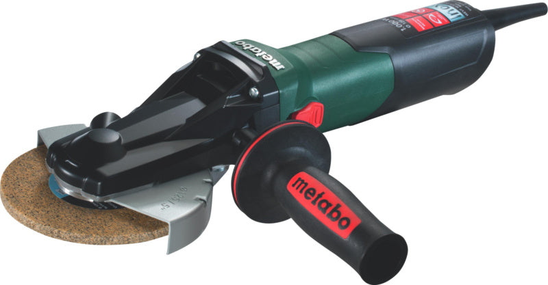 Úhlová bruska s plochou hlavou WEVF 10-125 Quick Inox