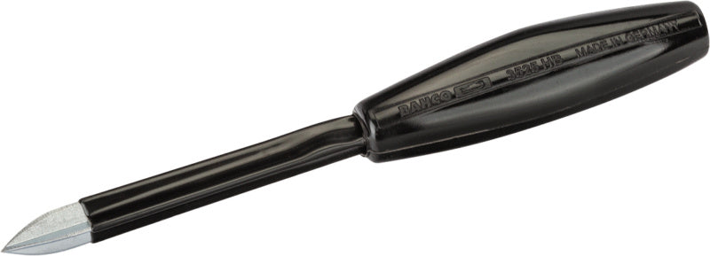 Trojhranný škrabák s čepelí s plastovou pochvou