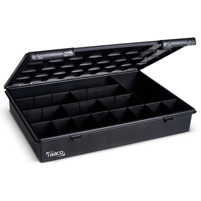 Sortimentová krabice ESD ASSORTER s pevnými přepážkami