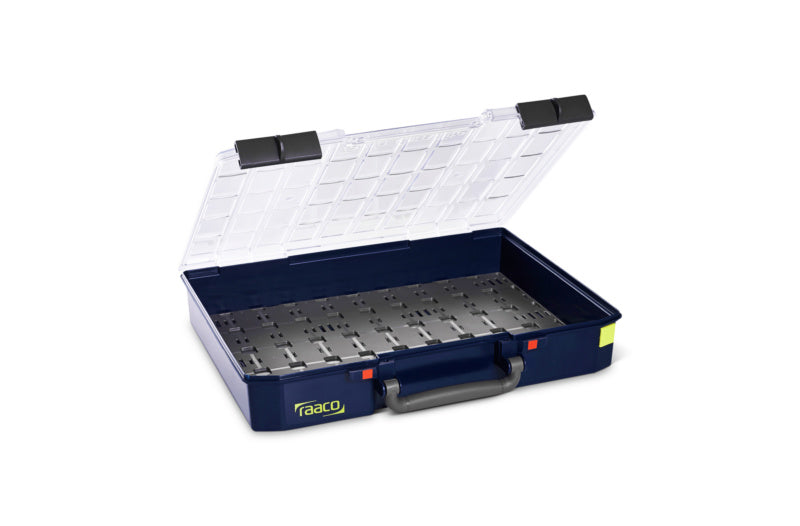 Sortimentový kufr s roštovou základnou