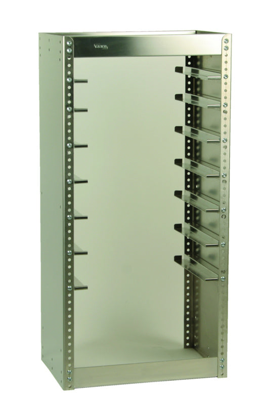 Regál BOXXSER se sedmi kluznými kolejnicemi