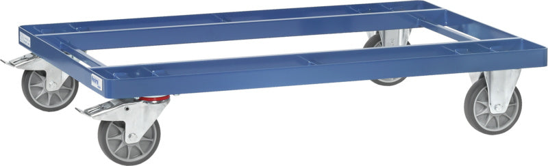 Paletový vozík vyrobený z práškově lakované oceli