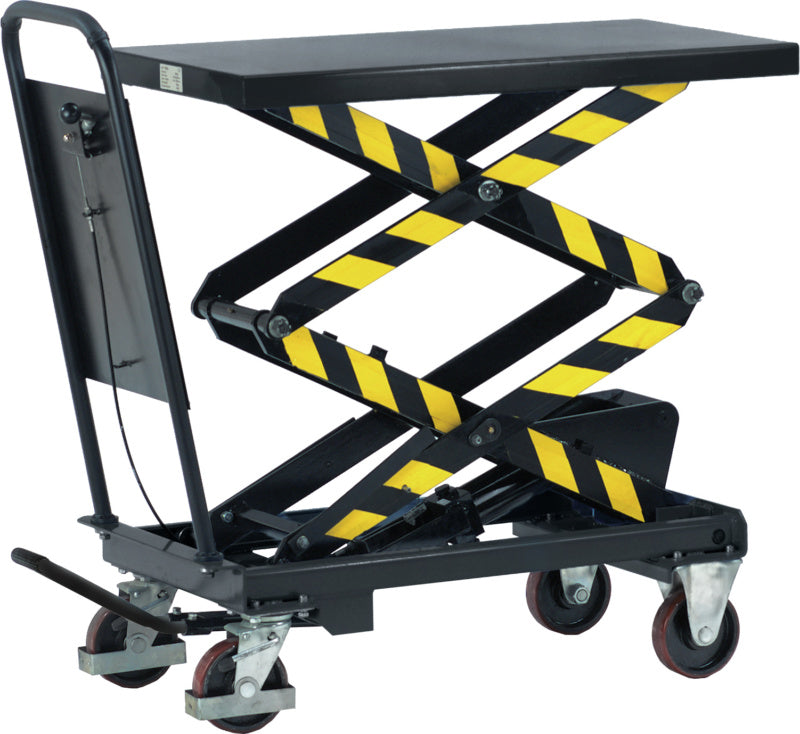 Nůžková zvedací plošina s dvojitými nůžkami