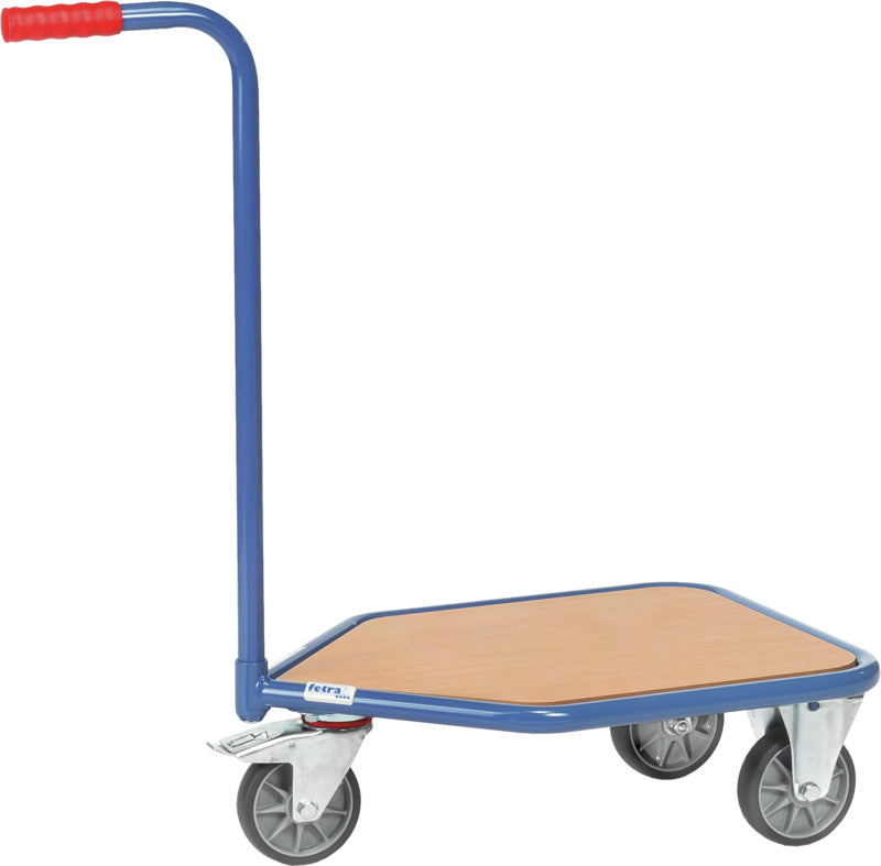 Ocelový ruční vozík se 3 kolečky