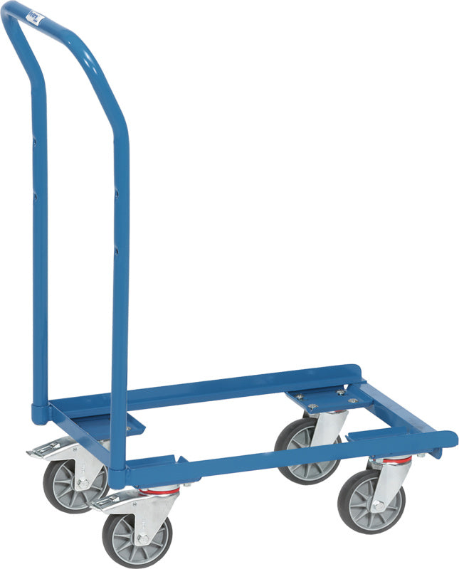 Euro plošina s tlačnou rukojetí, vyrobeno z práškově lakované oceli