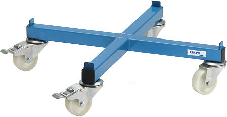 Vozík na sudy, ocelový kříž, práškově lakovaný