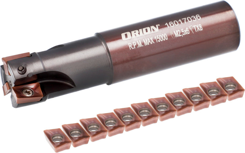 Sada úhlové frézy se stopkou 90° 20x90 mm