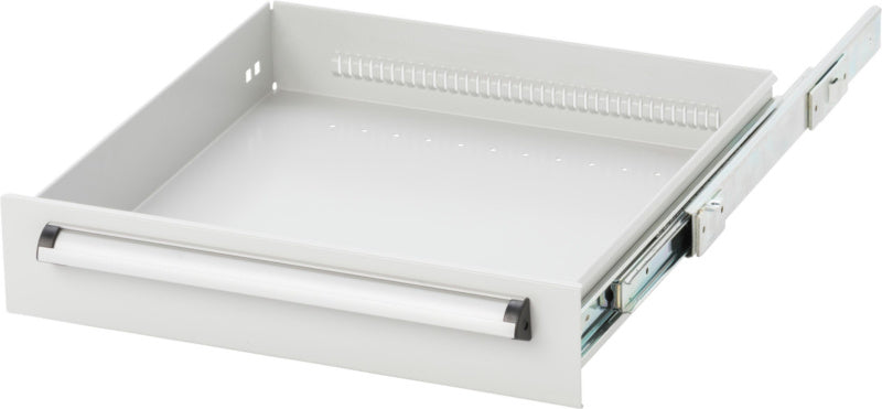 Zásuvka, šířka 400 mm, s různou výškou čela