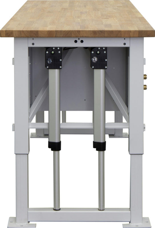 stůl pro vysoké zatížení, výškově nastavitelný, max. dynamické zatížení 2 000 kg