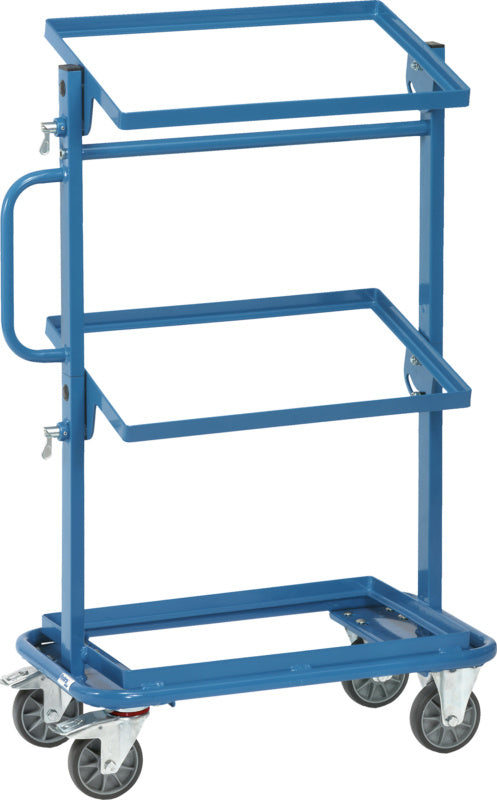 Patrový vozík se třemi otevřenými ložnými plochami, nosnost 200 kg