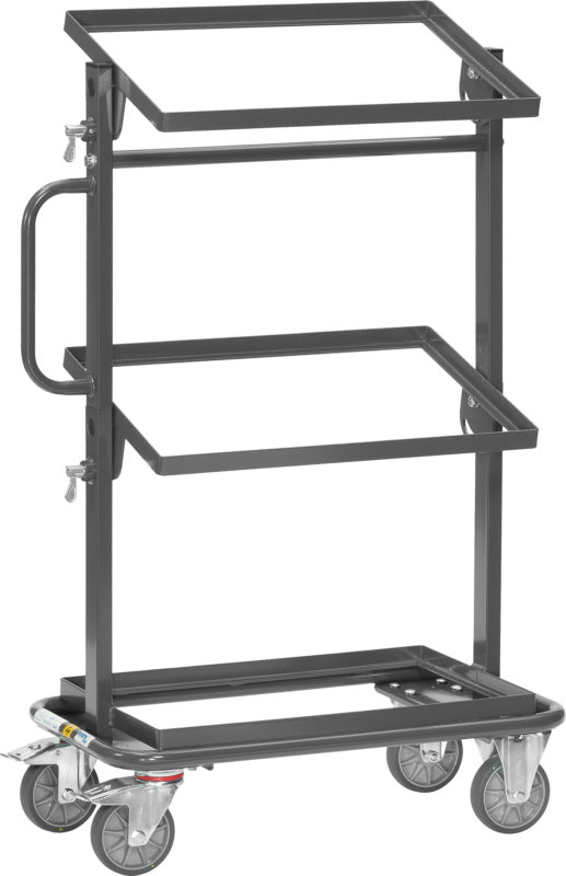 ESD patrový vozík se třemi otevřenými ložnými plochami, nosnost 200 kg