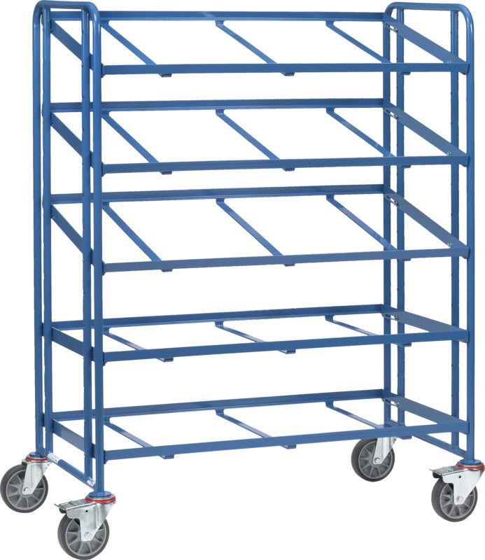 Patrový vozík s pěti ložnými plochami