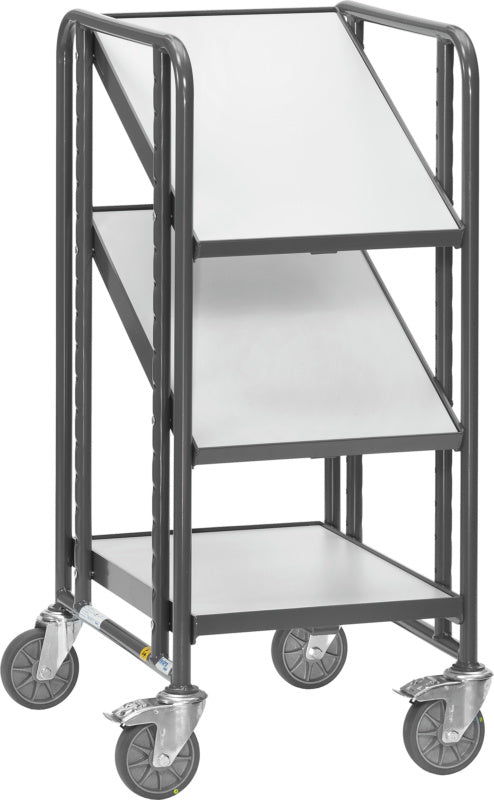 ESD patrový vozík se třemi ložnými plochami, nosnost 250 kg