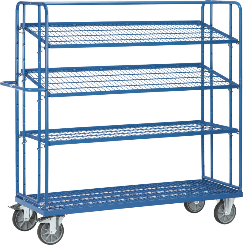 Patrový vozík se čtyřmi ložnými plochami, nosnost 500 kg