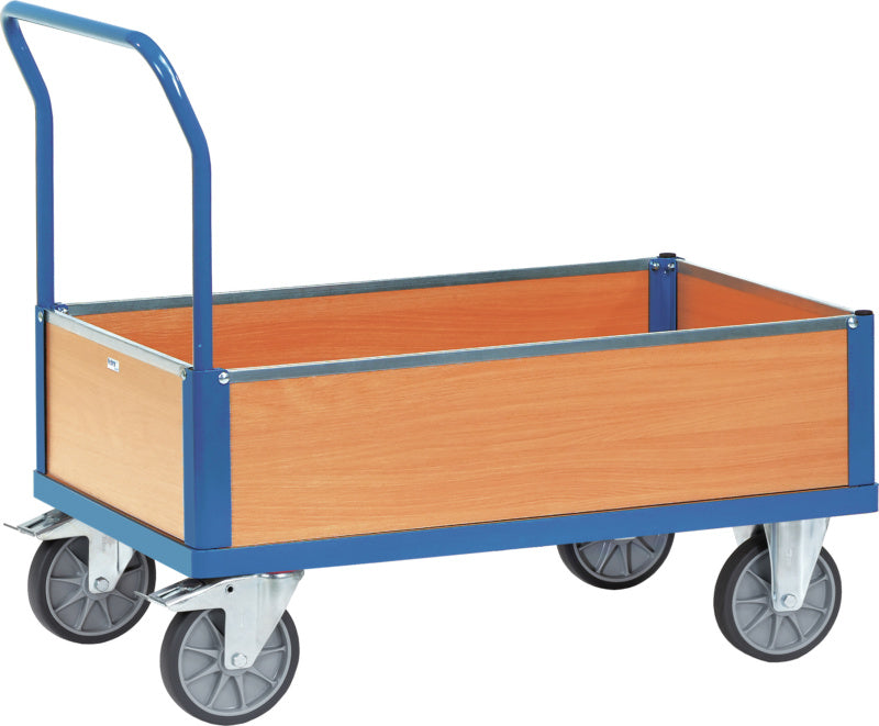 Plošinový vozík s boxem