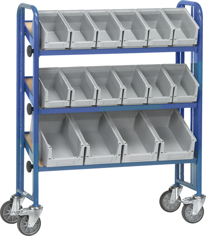 Montážní vozík se 3 variabilními ložnými plochami