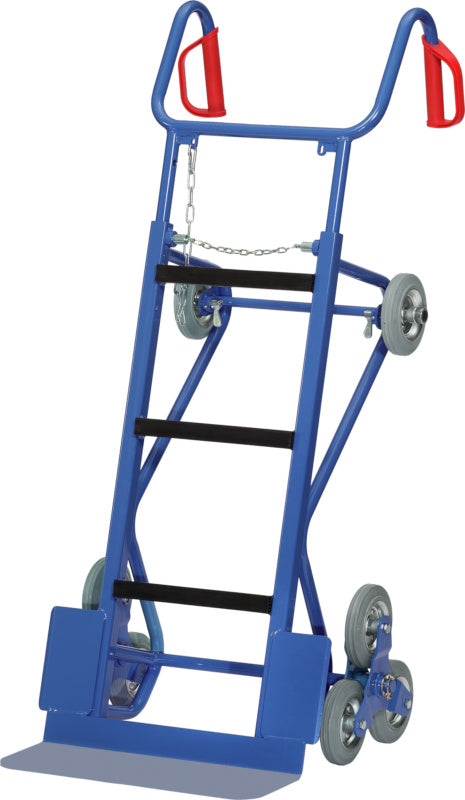 Rudl na spotřebiče s paprskovým kolem a opěrnými kolečky