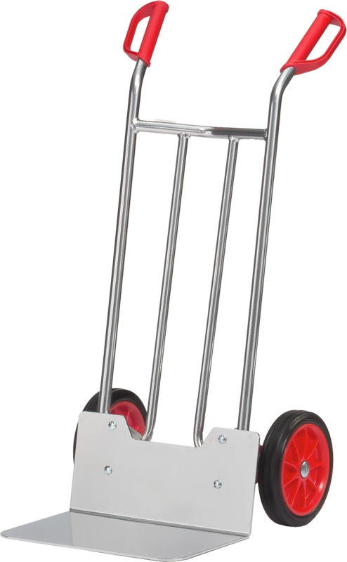 Vozík na pytle z hliníku, s posuvnými rukojeťmi a svislými nosníky