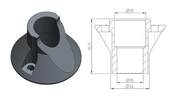 Upínací svorka pro tvrdoměr 150 CS Rockwell