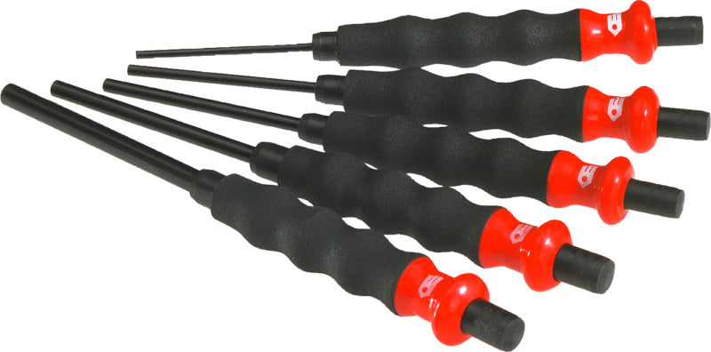 Sada vytloukačů čepů, 5 ks