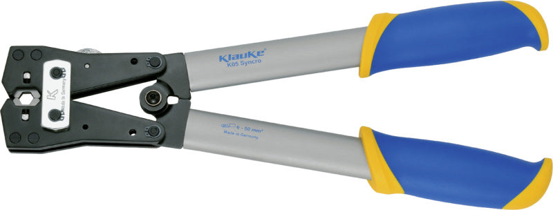 Mechanické krimpovací kleště pro koncovky potrubních kabelů a spojky 6–50 mm²