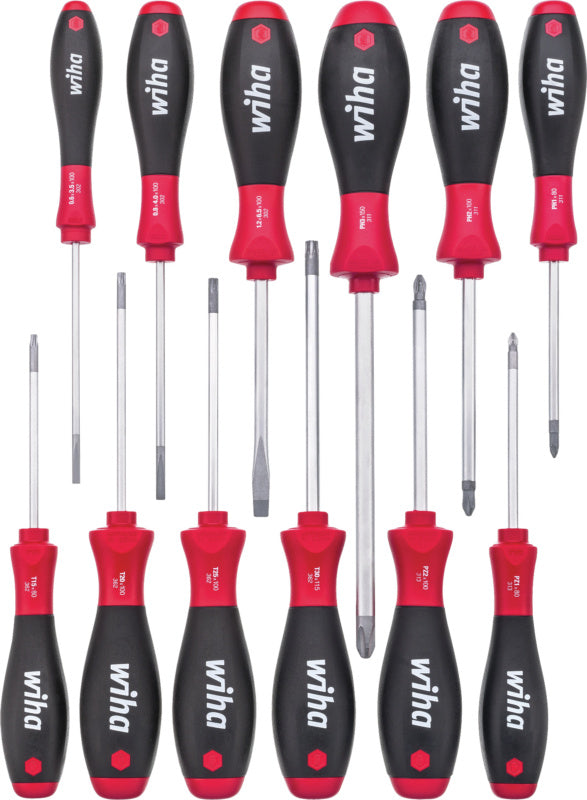 Sada šroubováků s kulatou čepelí a rukojetí SoftFinish