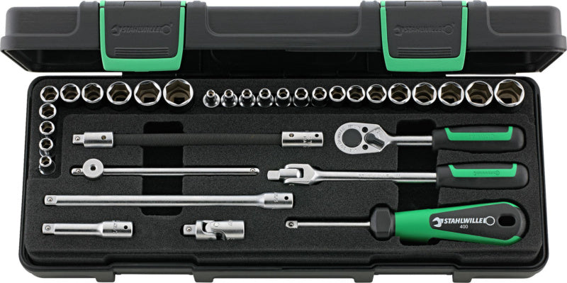 Nástrčný klíč, sada 33 ks