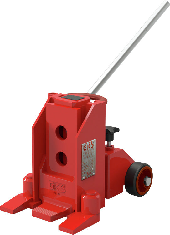 Hydraulické zvedací zařízení s přestavitelnou zvedací lamelou