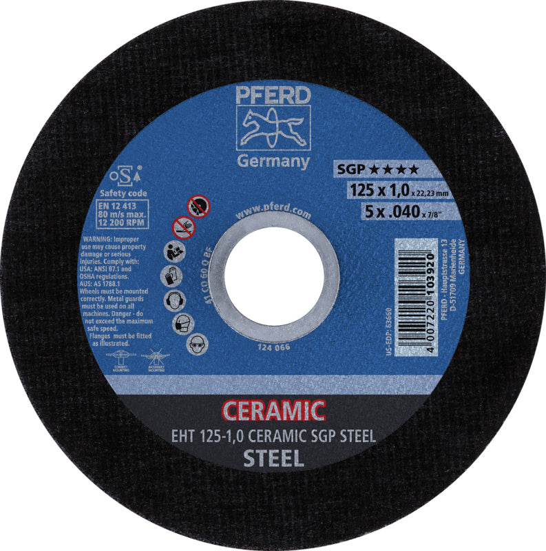 Řezné kotouče SGP CERAMIC STEEL na ocel