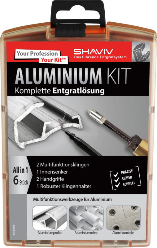 Souprava na odstraňování otřepů z hliníku