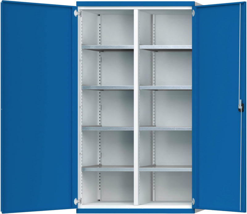 skříň pro vysoké zatížení se středovým dělicím prvkem – nosnost 1 200 kg