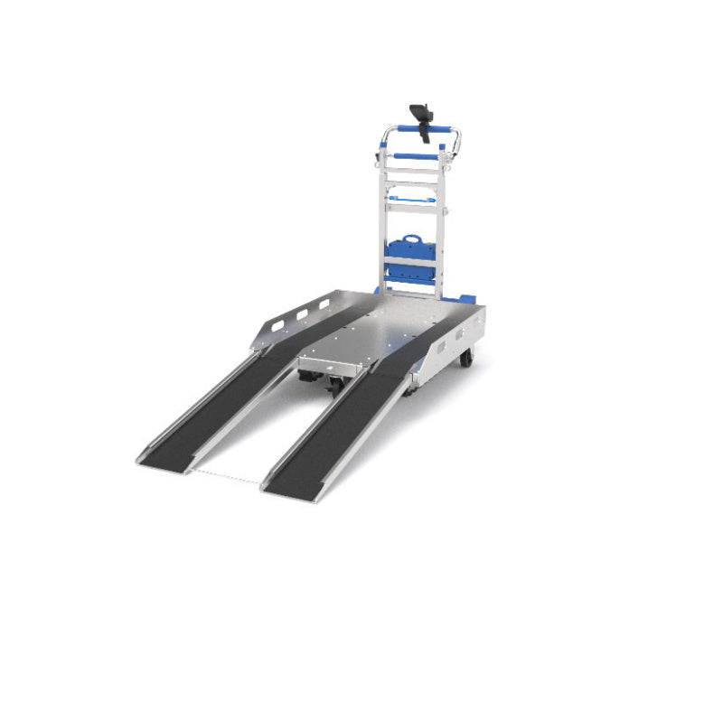 Příslušenství pro akumulátorové elektrické a pásové vozíky pro jízdu do schodů