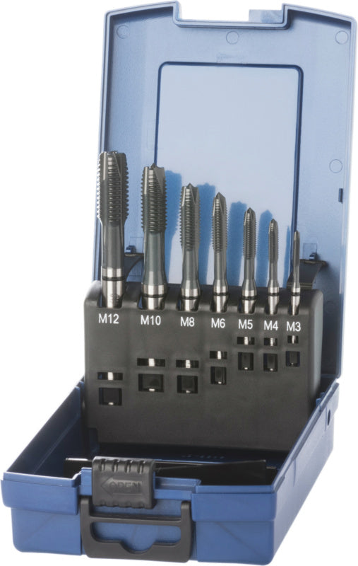 Sada závitníků M3–M12 HSSE průchozí otvor ≤ 3xD