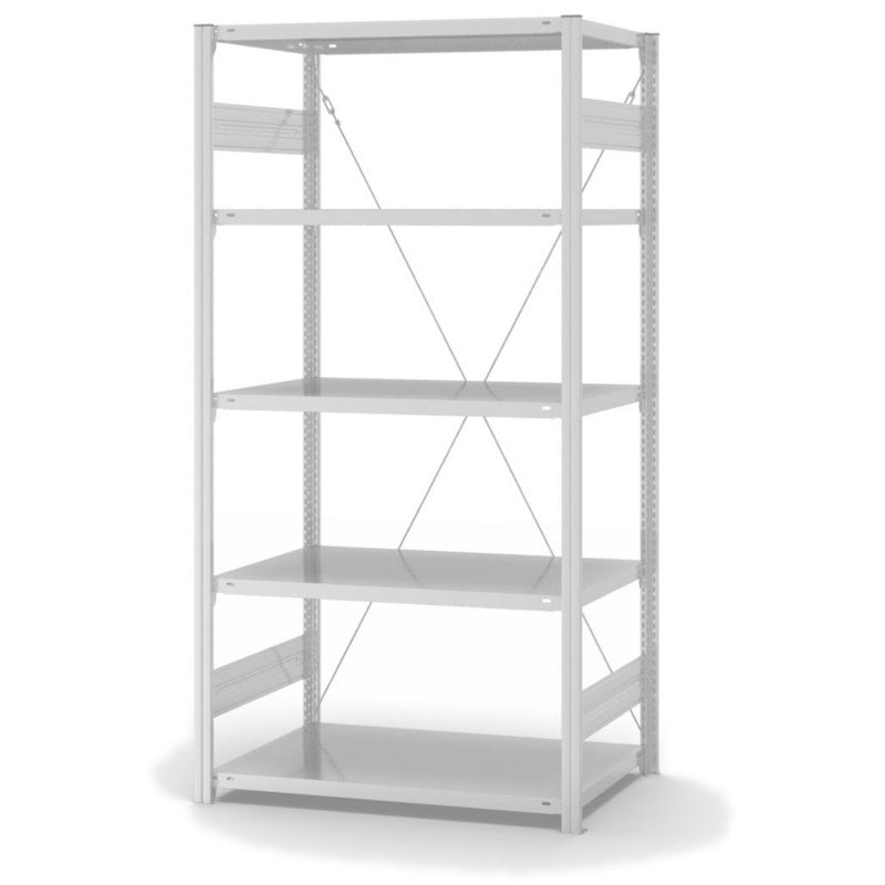 Jednostranný policový regál