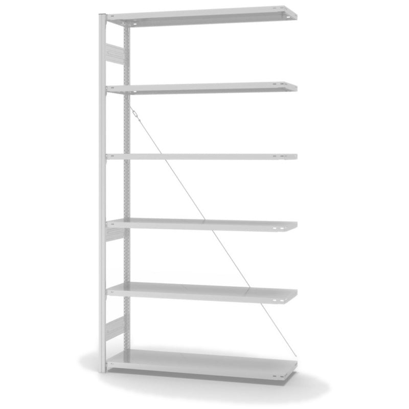 Jednostranný policový regál