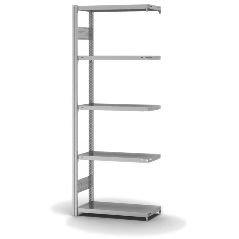 Oboustranný policový regál