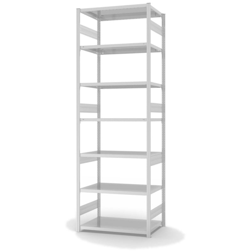 Jednostranný policový regál