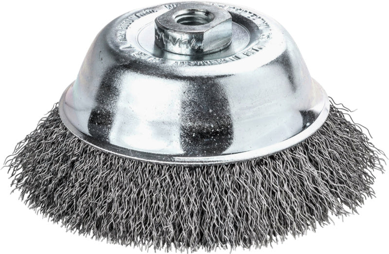 Drátěný hrncový kartáč s lisovaným drátem