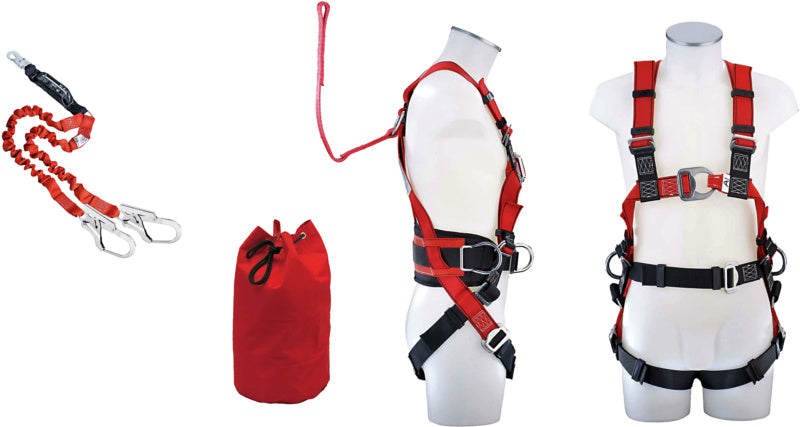 Bezpečnostní sada pro lešení, vysoké velkosklady a údržbu